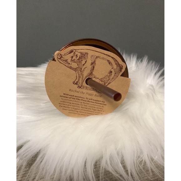 NWT Starbucks Pike Place First Store Bronze Metallic ‘Rachel Pig’ Grande - Picture 5 of 6